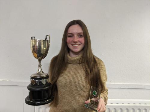 Rachel Morris - Winner of the Highest Average - Woman (2019/20 Season).
